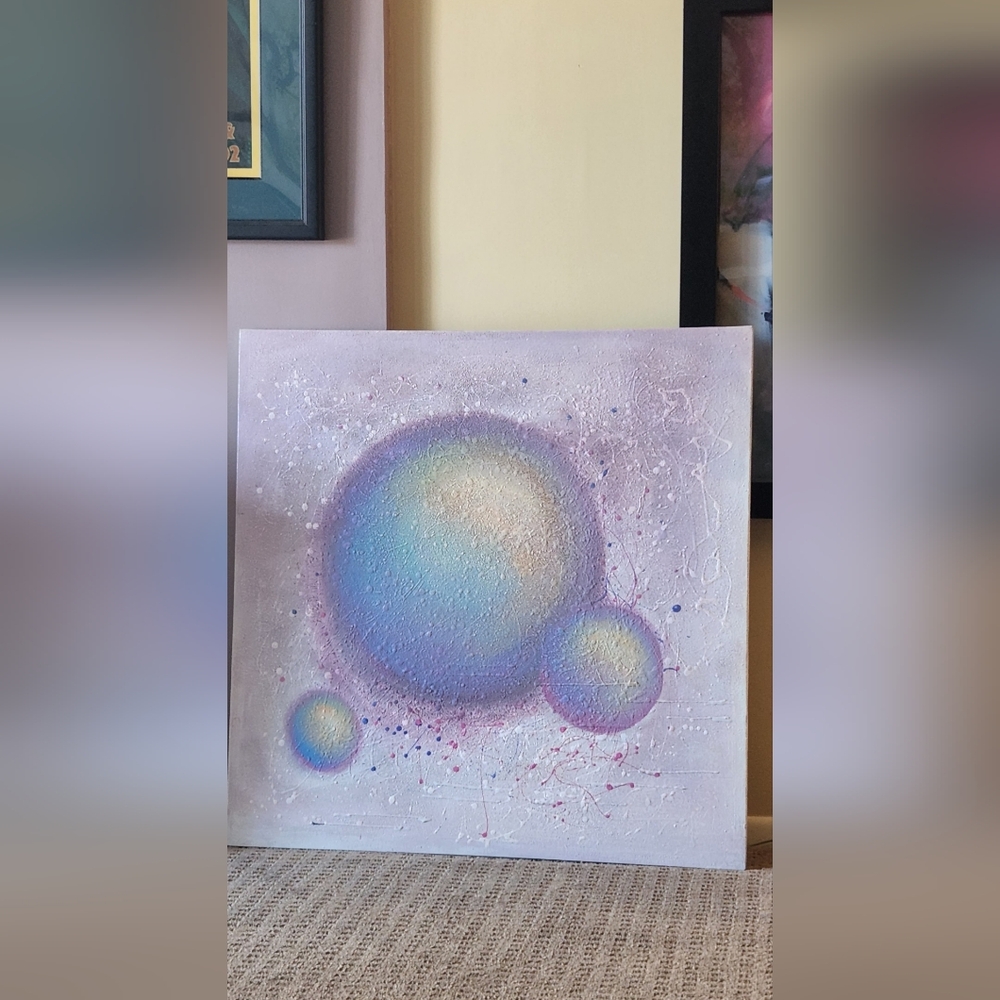 Abstract Pastel Art Canvas